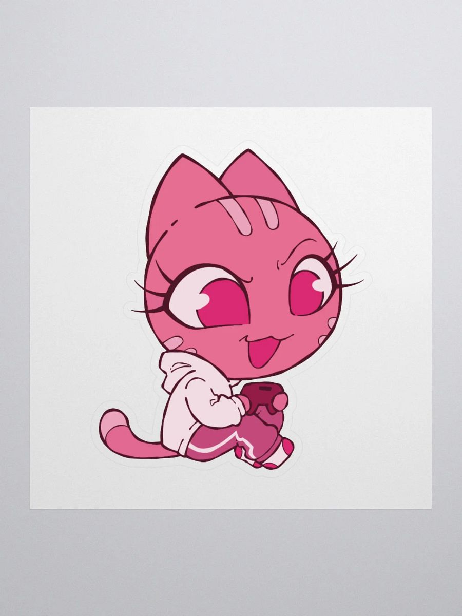 Gamer Cat Sticker product image (1)