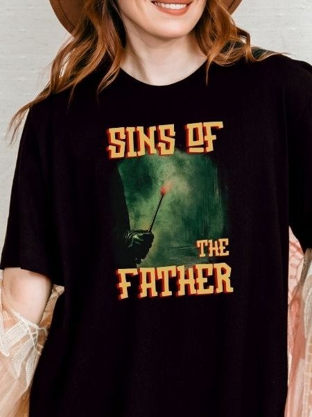 Dramione Sins of the Father Fanfiction Vintage Pulp Mystery Harry Potter Shirt product image (7)