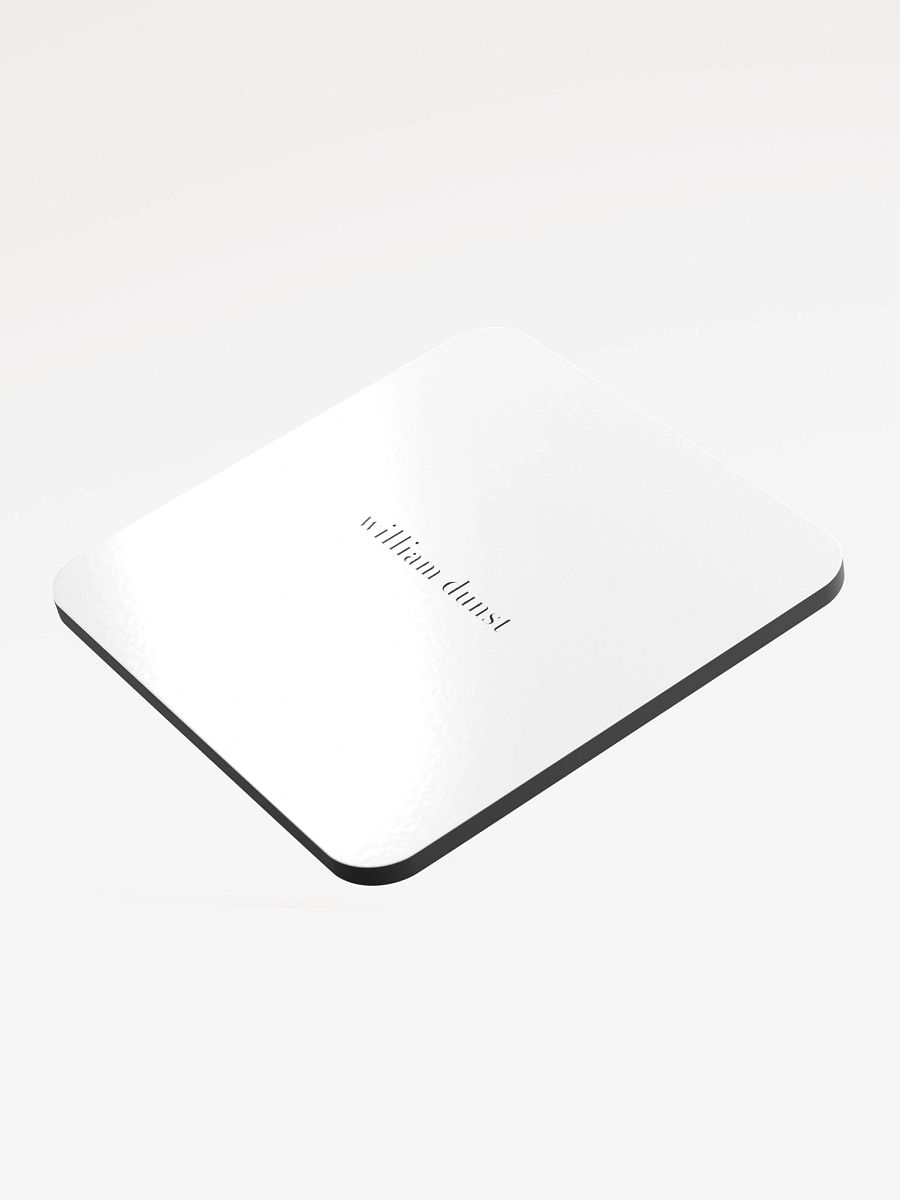 Logo-Print Glossed Cork Coaster product image (3)