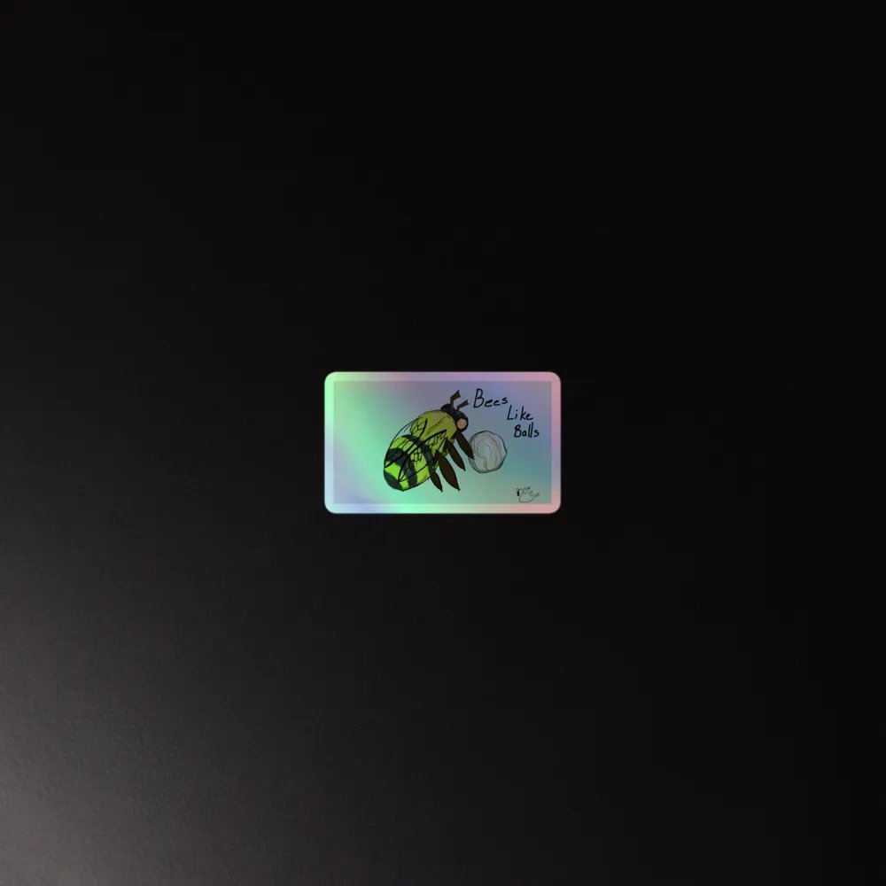 Bees Like Balls Sticker product image (4)