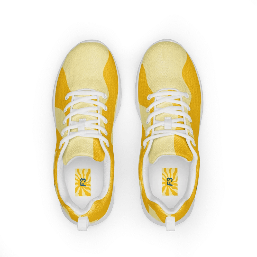 F3 Horse Logo Women's Athletic Shoes (Sun Shine) product image (3)