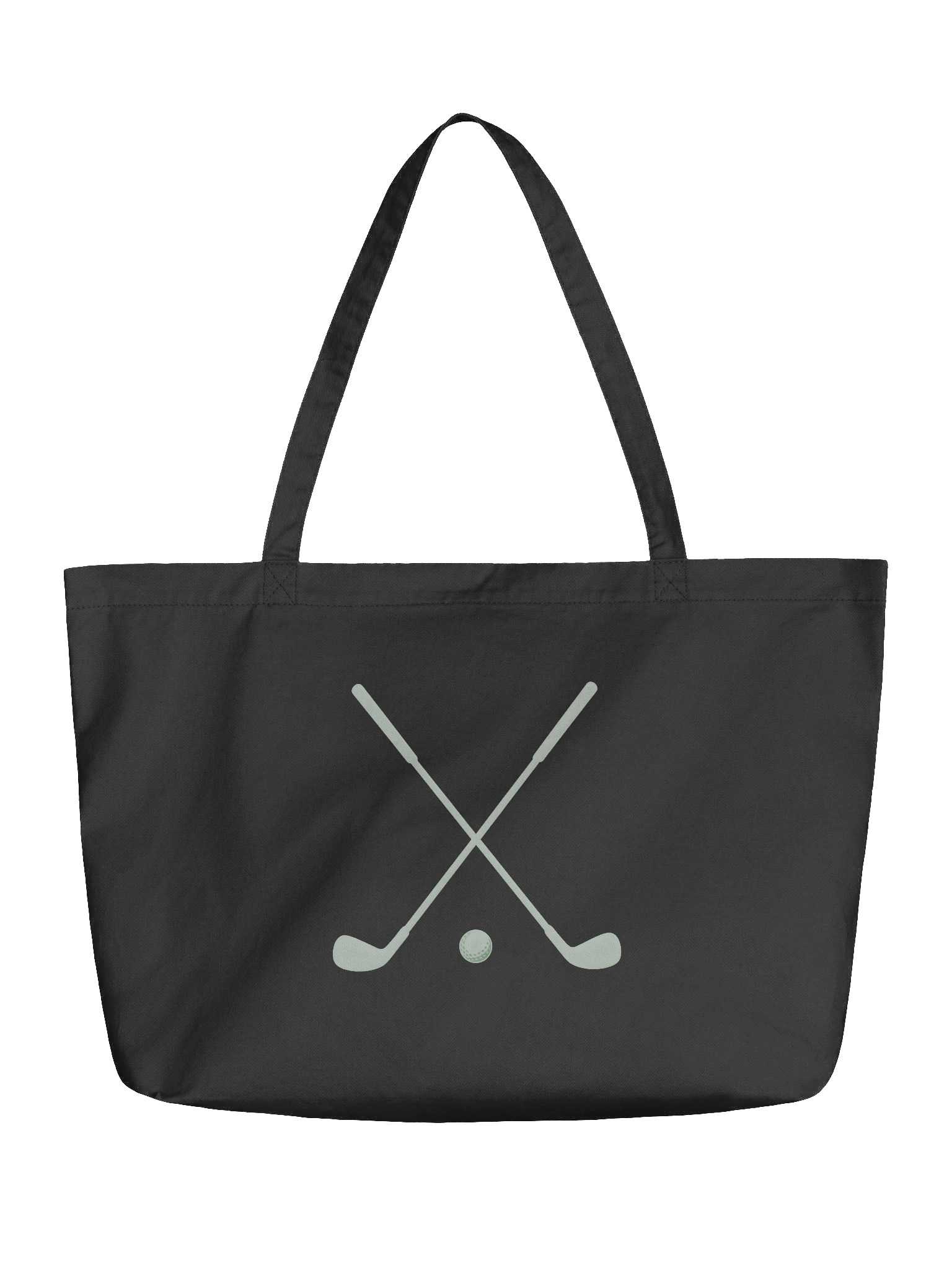 Swinging Golf Clubs Eco Tote Bag product image (1)