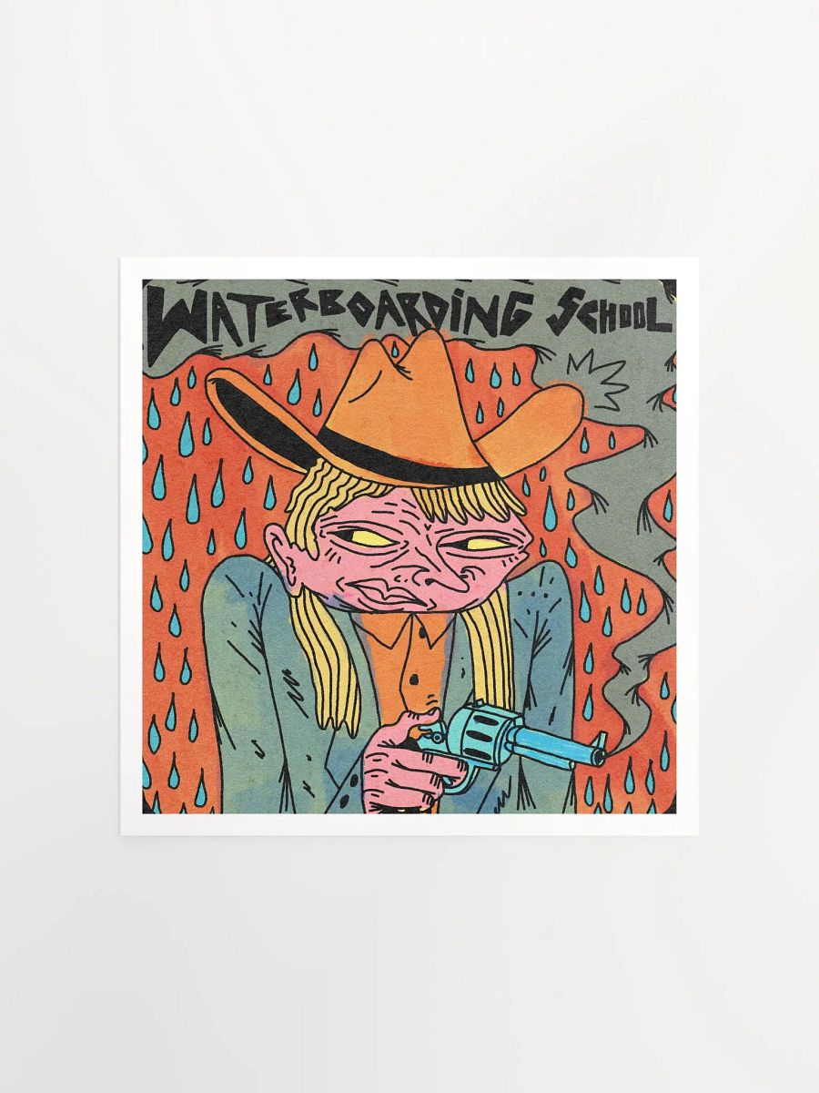 Poster Waterboarding School Cowboy product image (1)