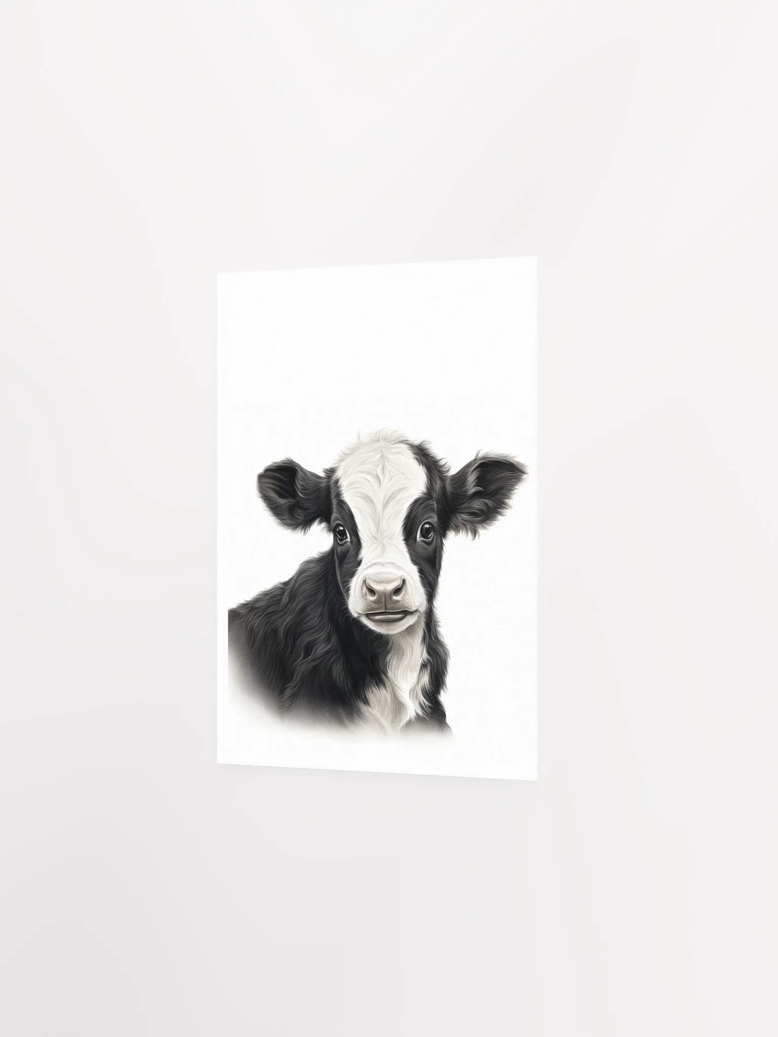 Cute Cow - Farm Animal Print A03 product image (3)