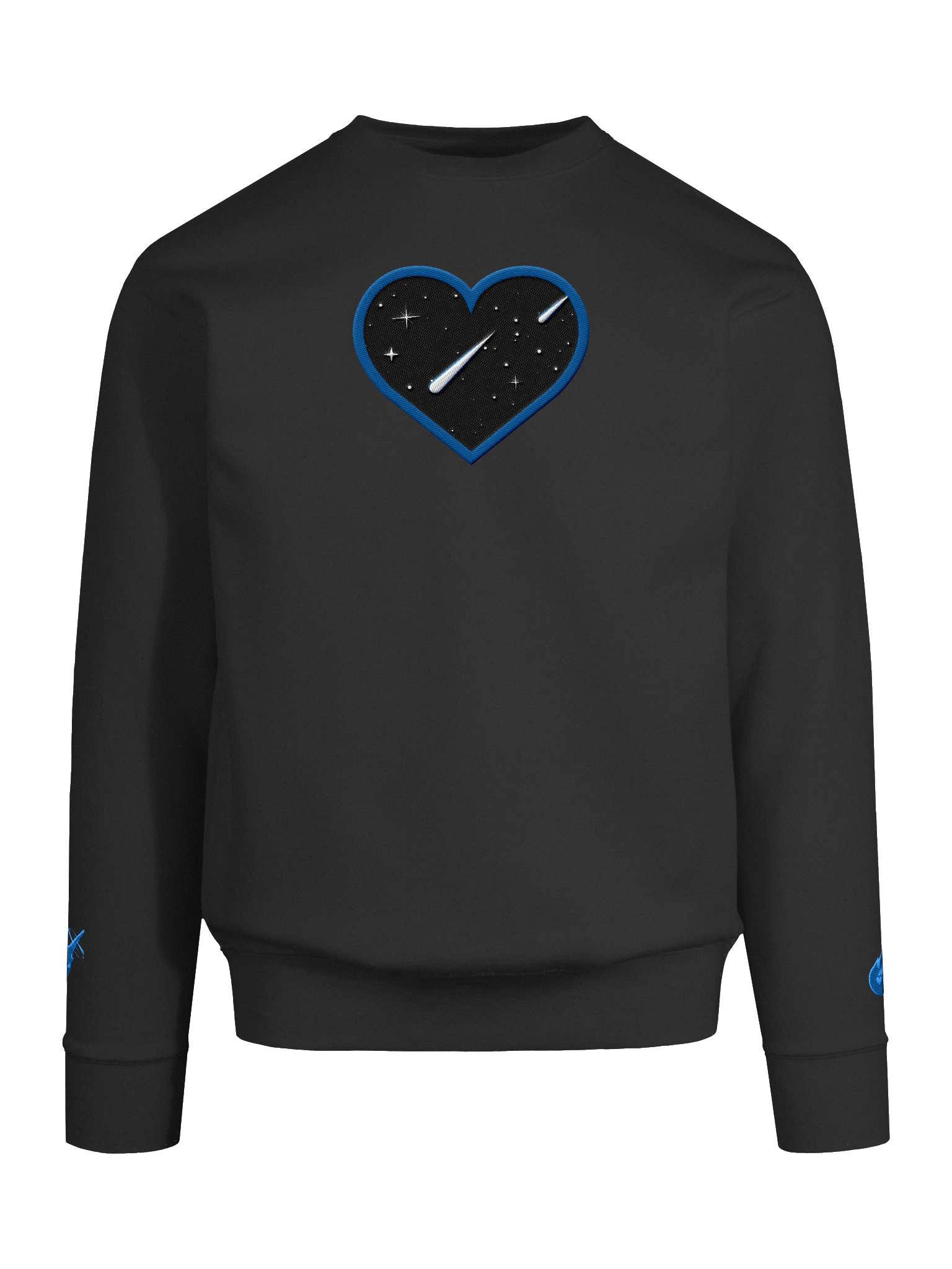 Embroidered Space Heart Long Sleeve Tee product image (9)