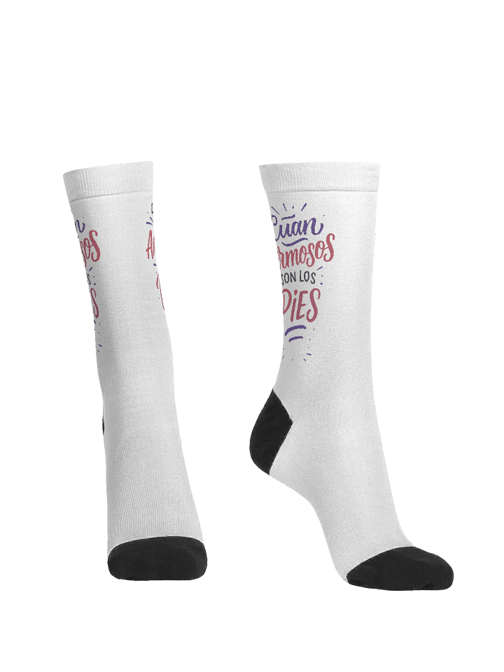 Christian Crew Socks (Spanish) – Romans 10:15 product image (2)