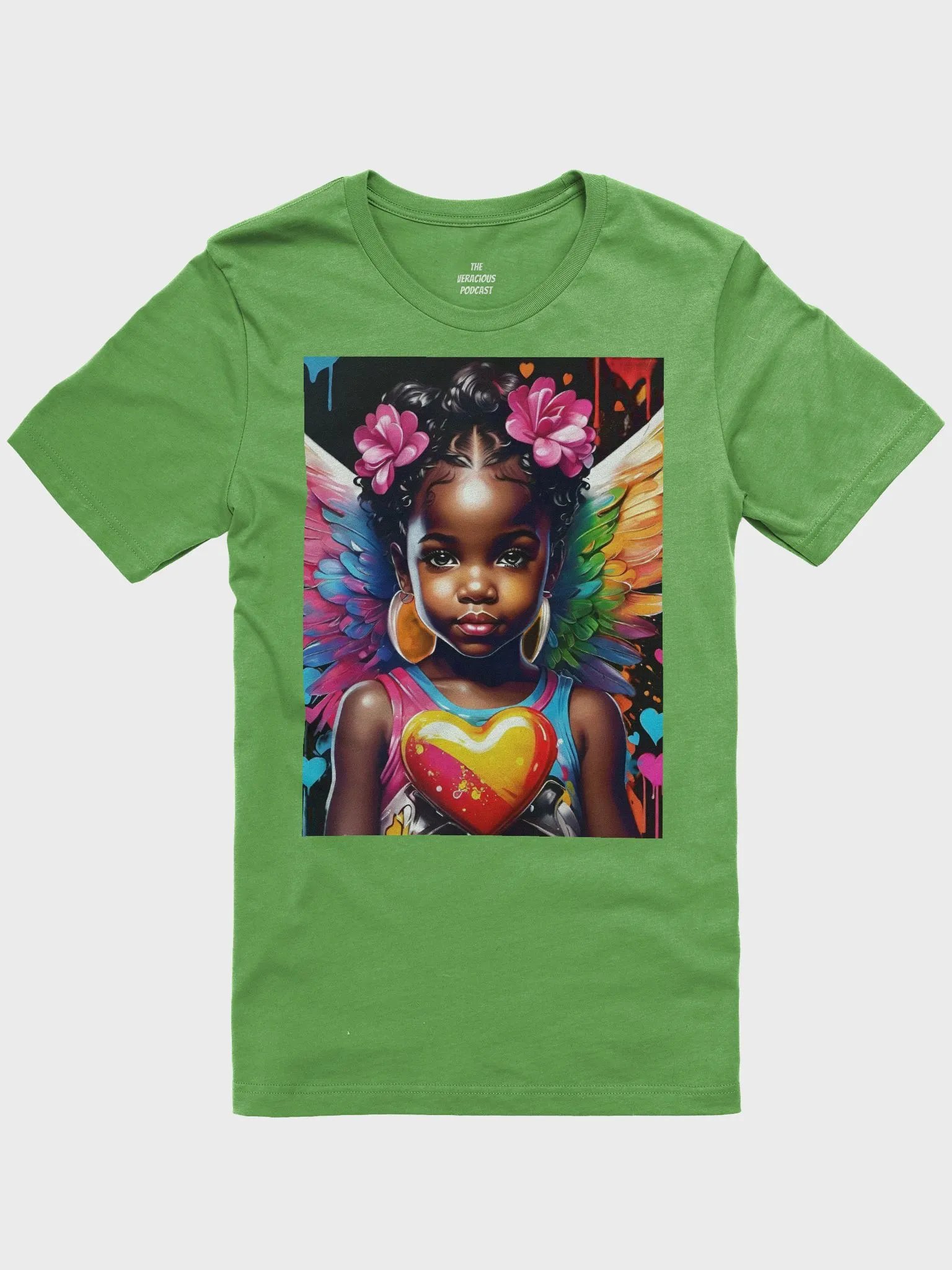 Cupid: Flower Heart Supersoft T-Shirt product image (1)