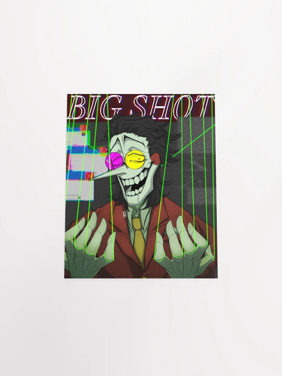 Big Shot Spamton Art Print product image (4)