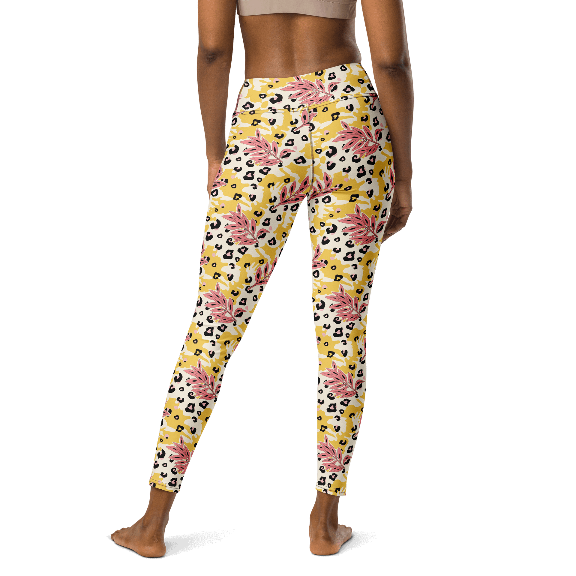 Trendy Leopard Print Yoga Leggings for Comfort and Style product image (2)