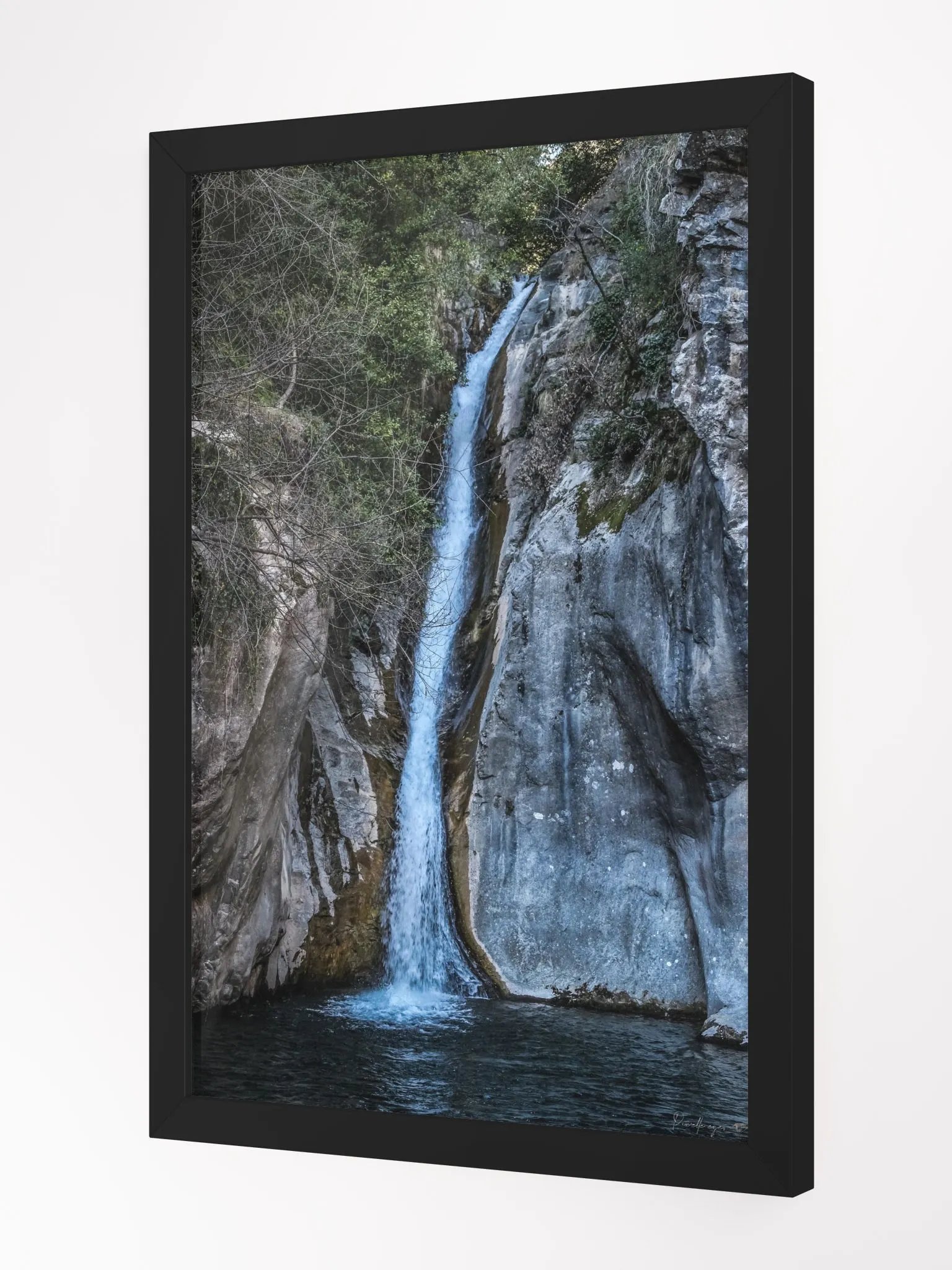 Print Fine Art Photography – Cascade du Piaon, Hidden Gem, Alpes-Maritimes product image (4)