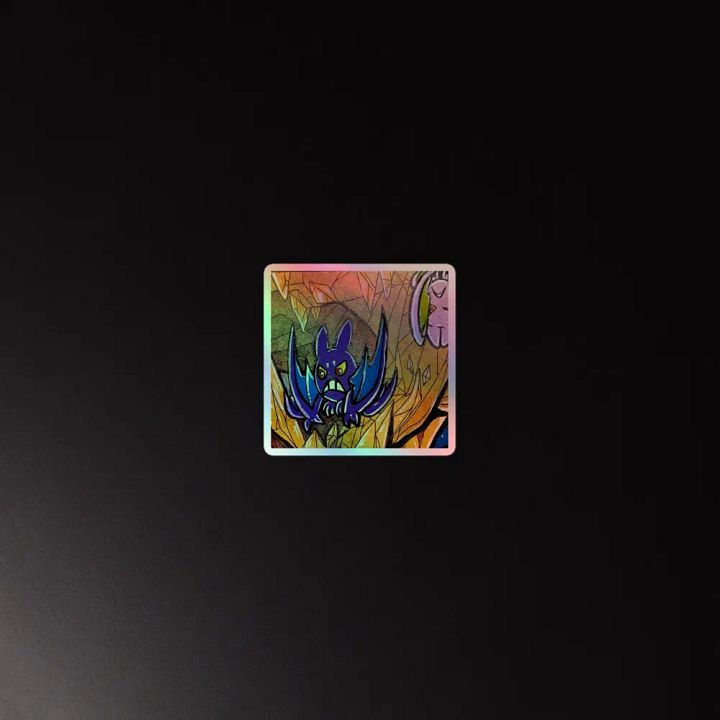 Crobat Gang Holofoil Sticker product image (2)