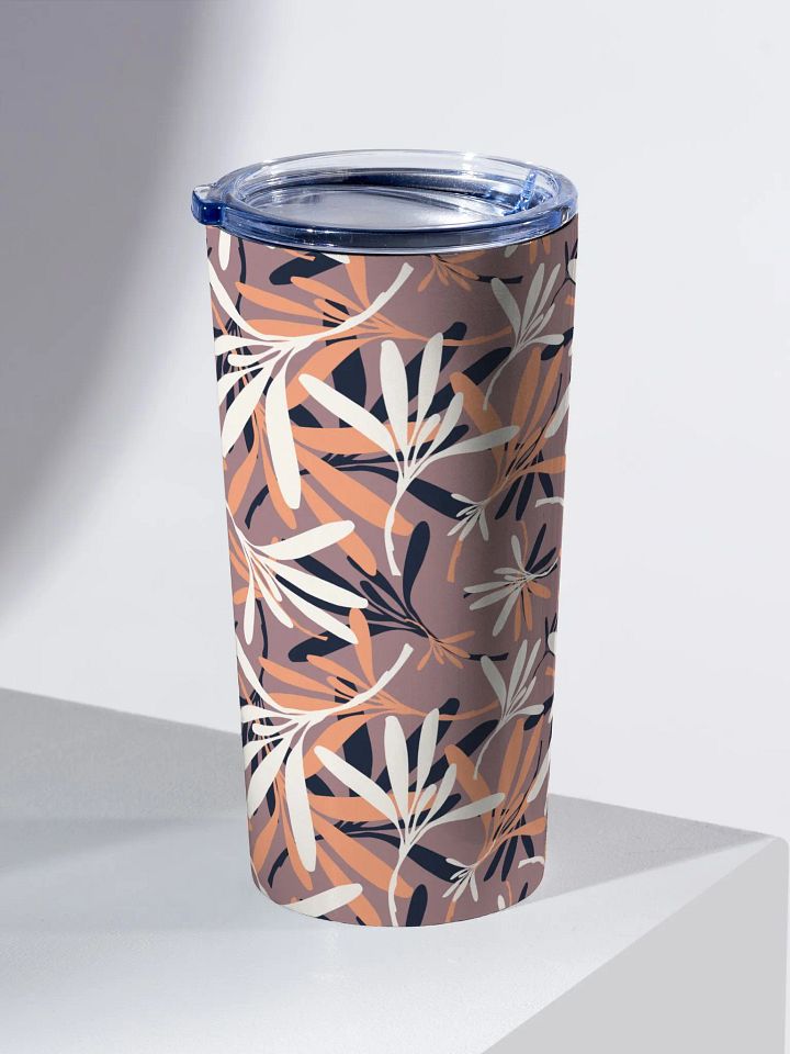 Tumbler - Floral leafs pattern product image (2)