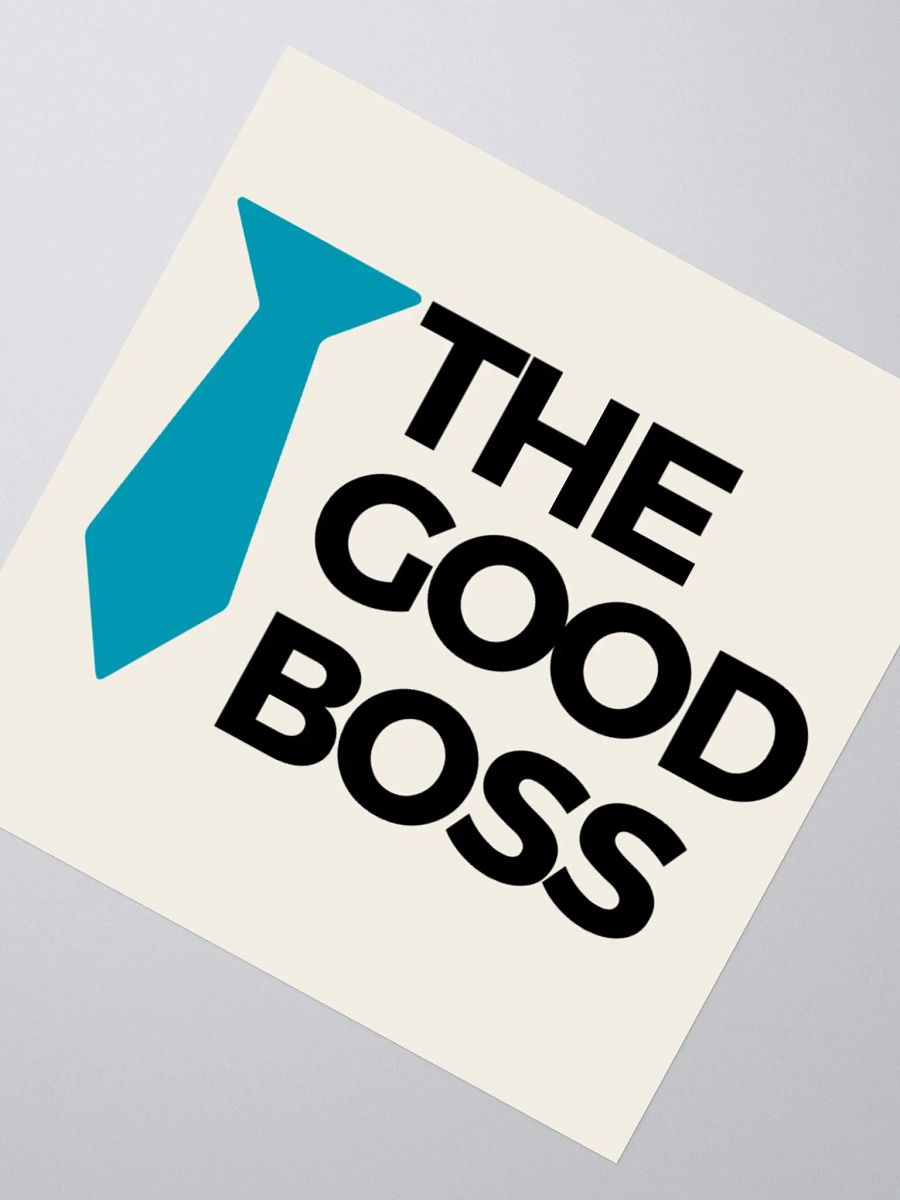 "The Good Boss" Kiss-Cut Stickers product image (3)