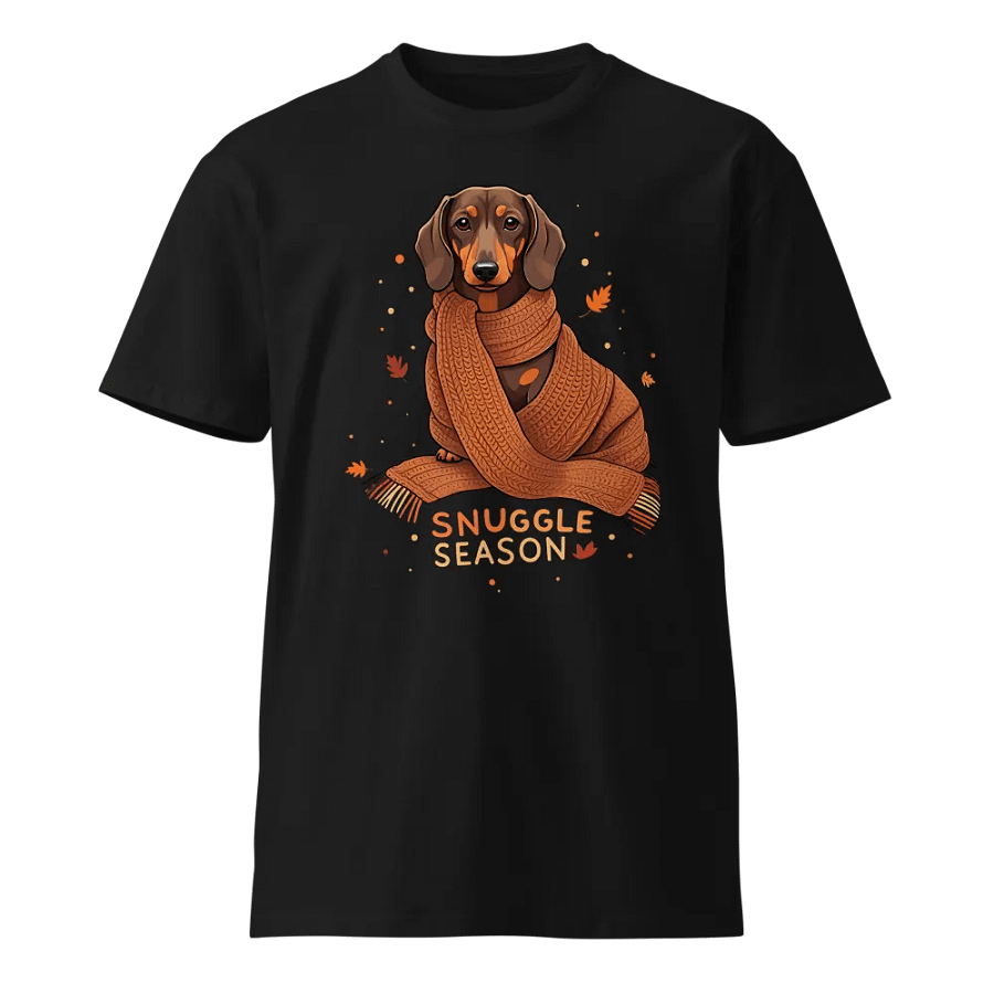 Dachshund Snuggle Season Sweatshirt - Cozy Fall Dog Lover Apparel product image (1)