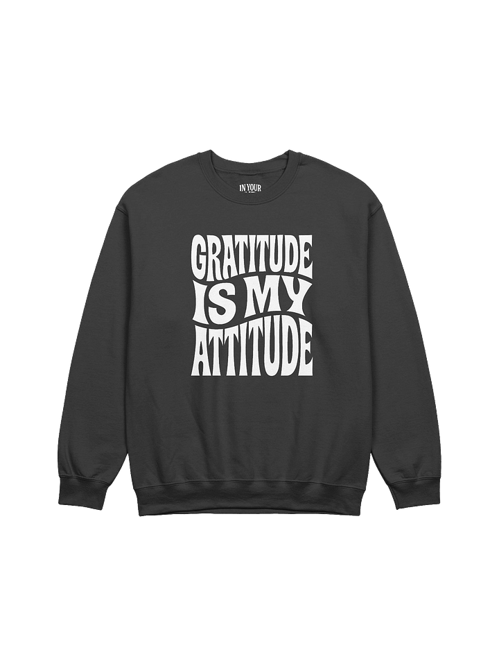 Gratitude Is My Attitude Sweatshirt product image (1)