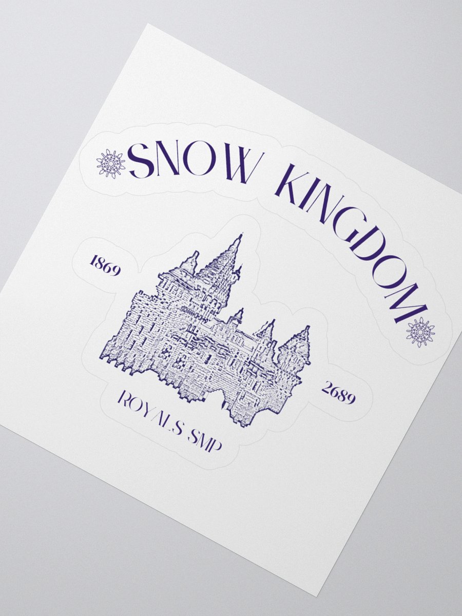 Royals SMP Snow Kingdom Sticker product image (2)