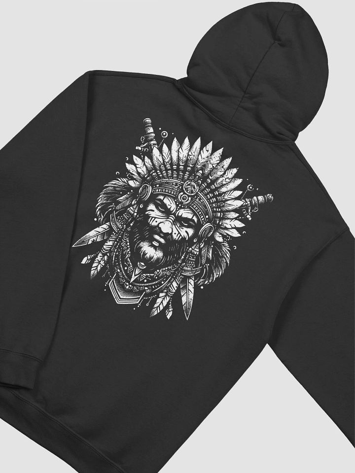 Warrior Front/Back Gildan Hoodie product image (1)