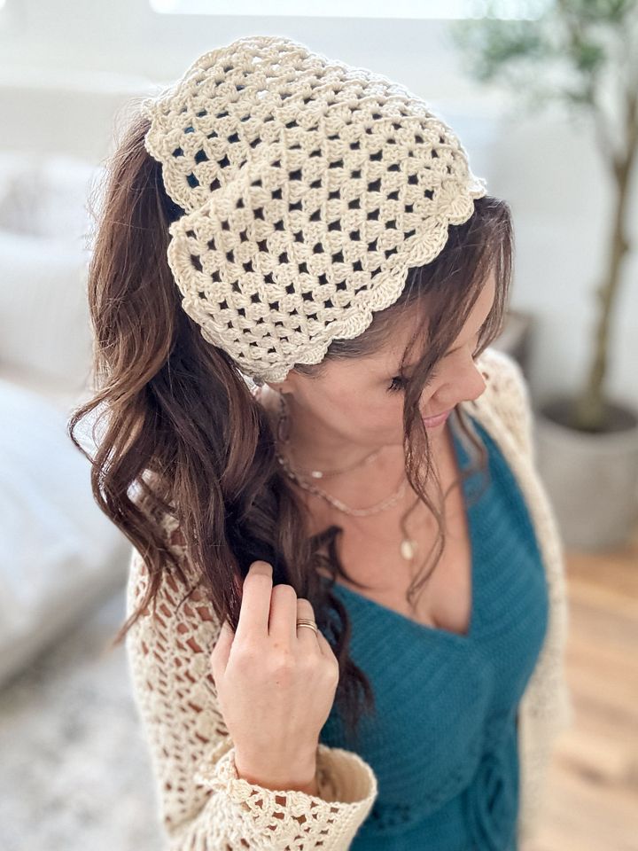 Caribbean Boho Bandana Crochet Pattern product image (1)