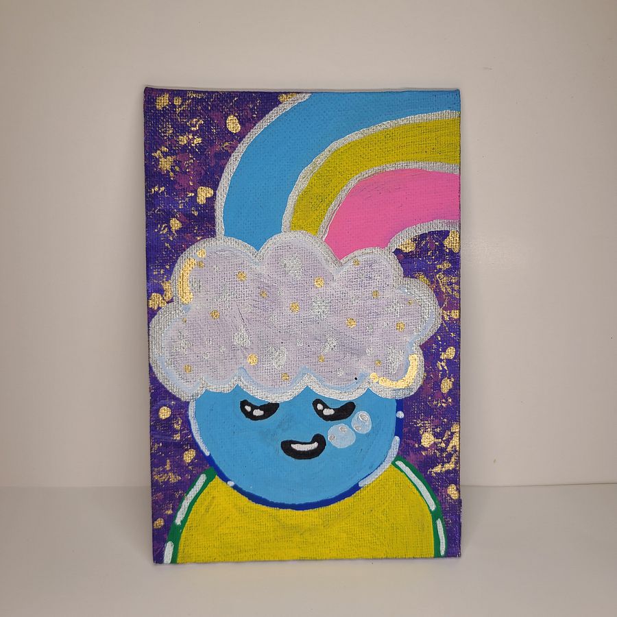 Dream 4x6 painting on canvas product image (4)