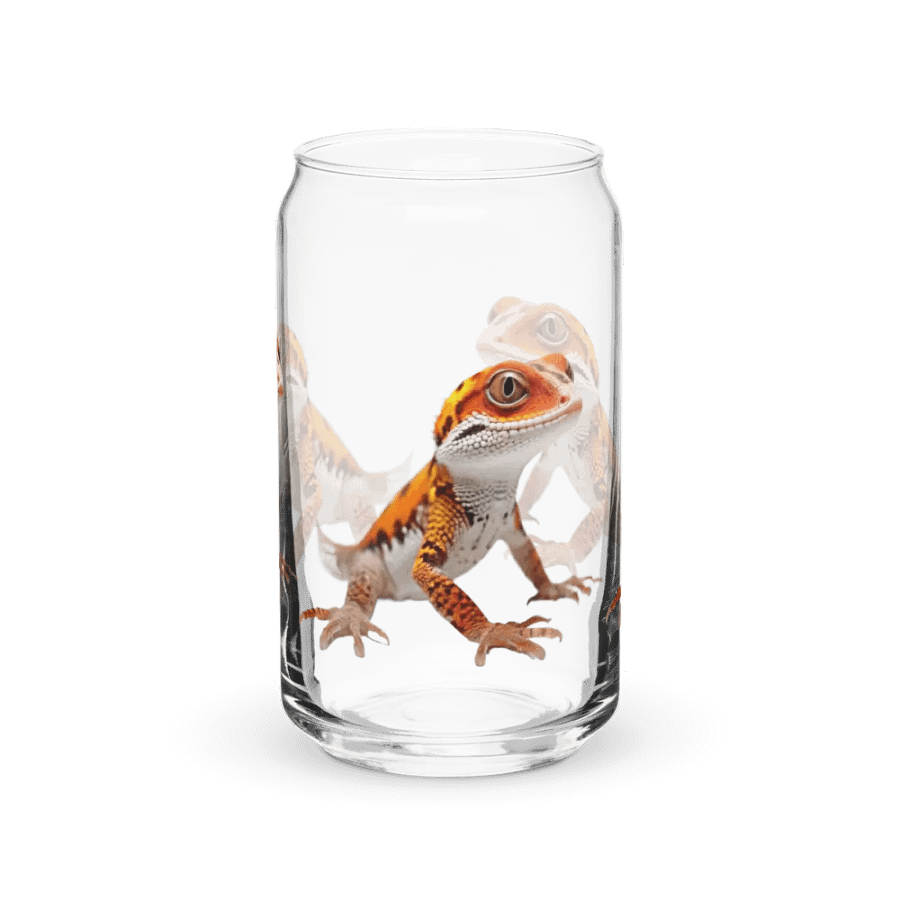 Lizard Pattern Can-Shaped Glass Set product image (2)