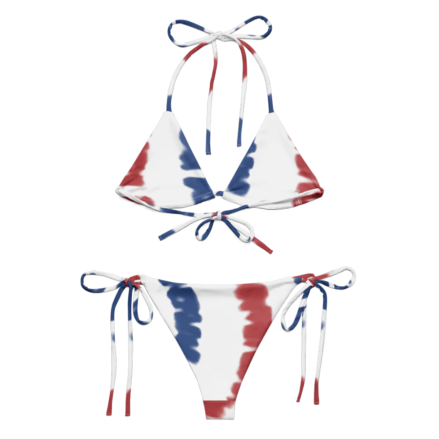 All-Over Print String Bikini - Stripes product image (4)