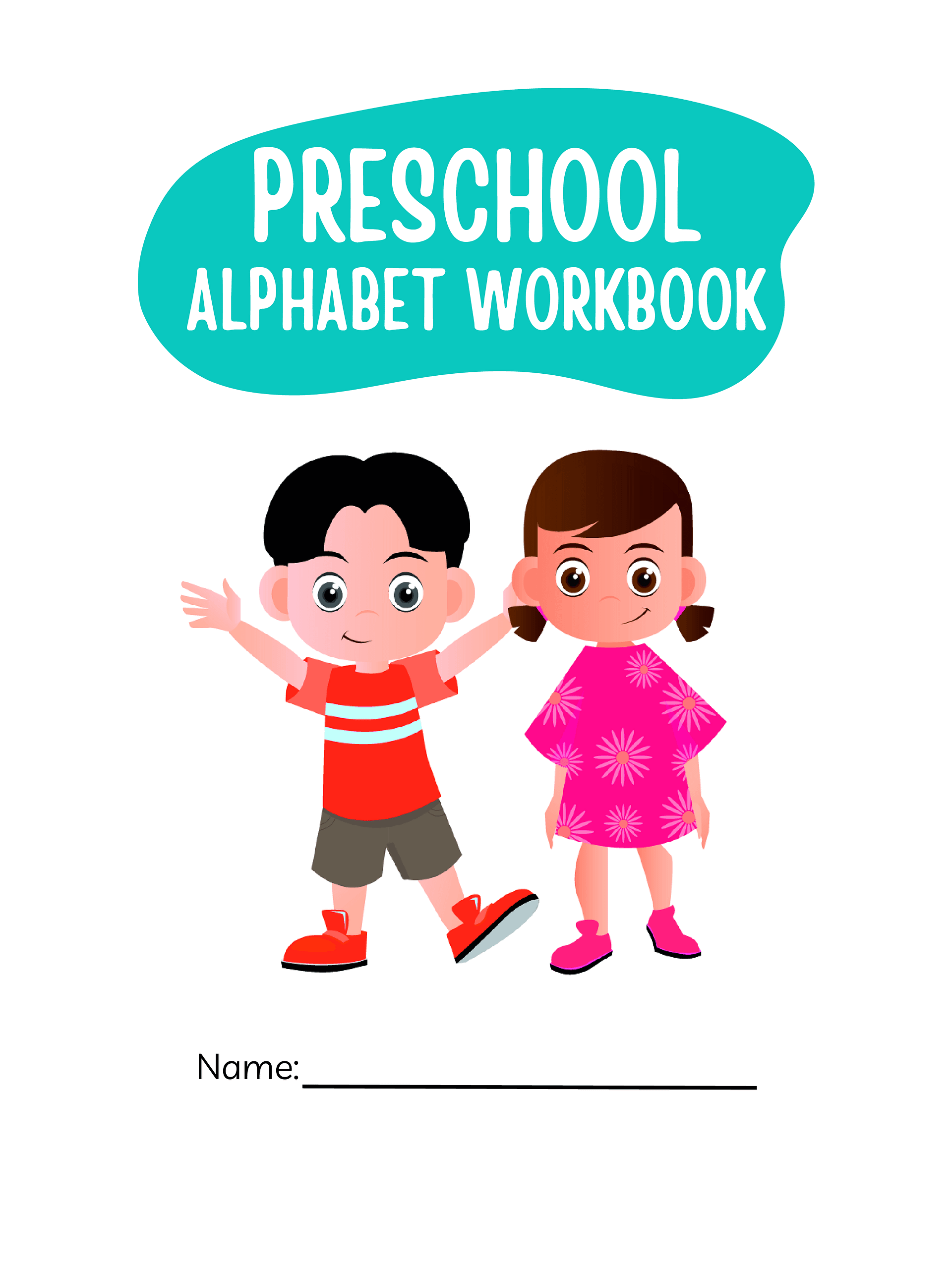 Preschool Alphabet Workbook product image (1)