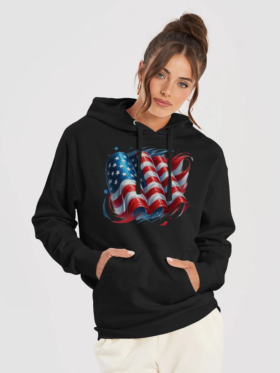 Stars & Stripes Wave Hoodie product image (39)