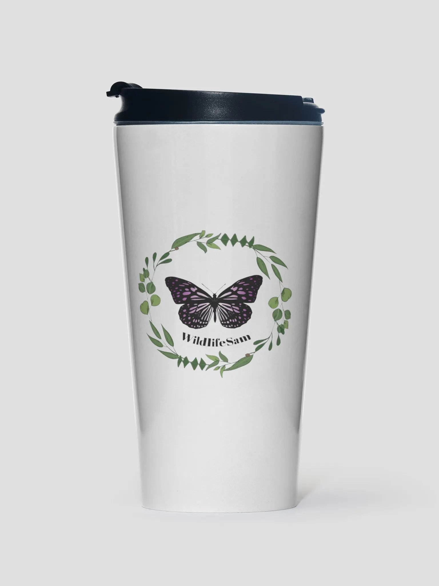 [WildlifeSam] Stainless steel travel mug product image (1)