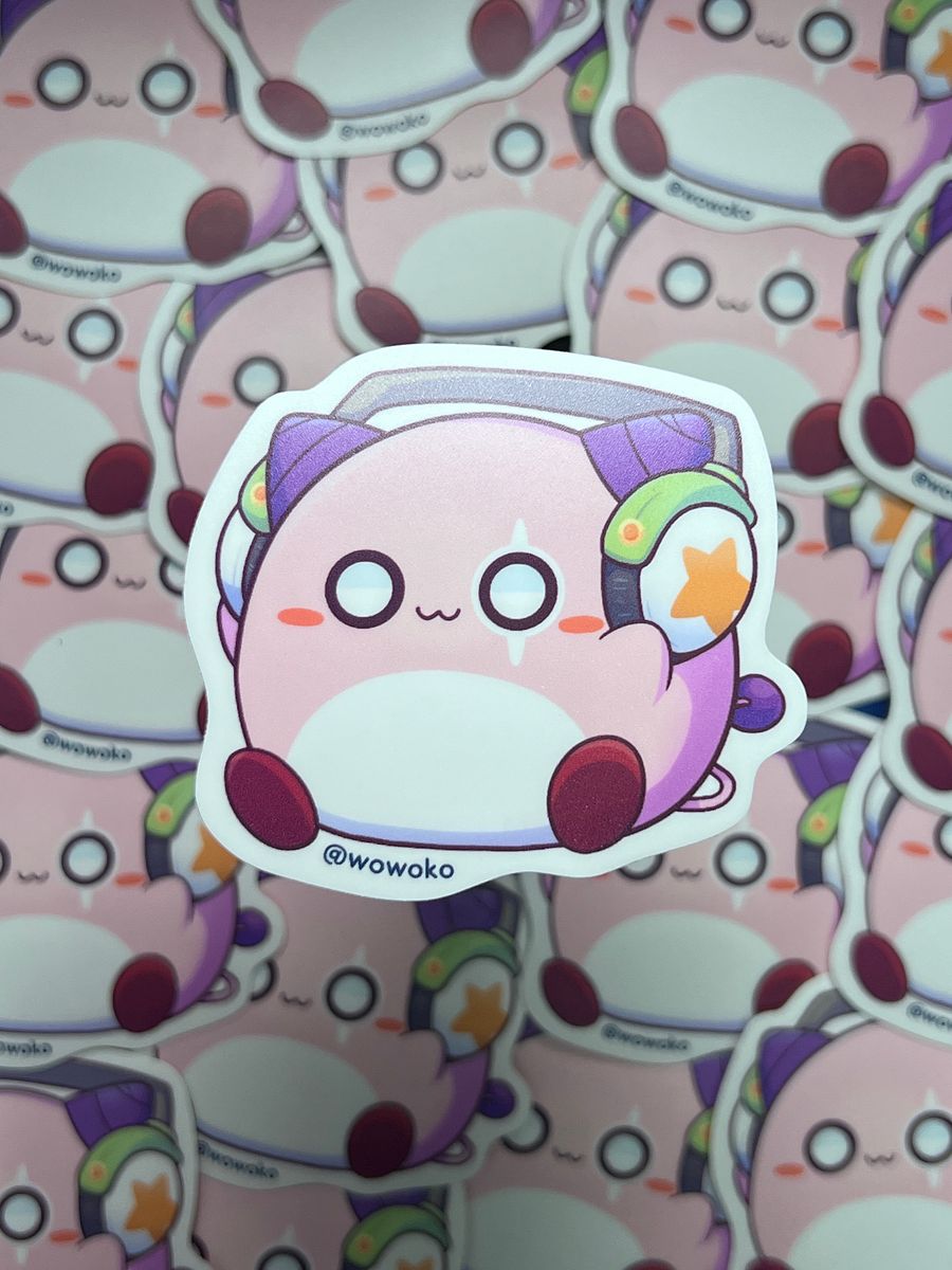 WoWoKo x Potato Fighers - Pink Bean - Sticker product image (1)