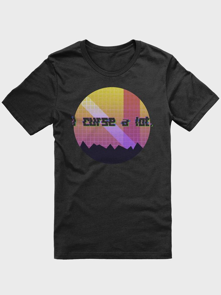 i curse a lot. Vaporwave Tee product image (9)
