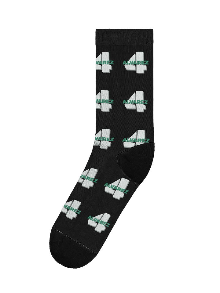 Black #4 Alvarez Socks product image (1)