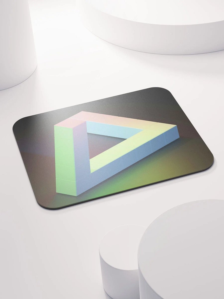 Mouse pad with illusion design. product image (4)