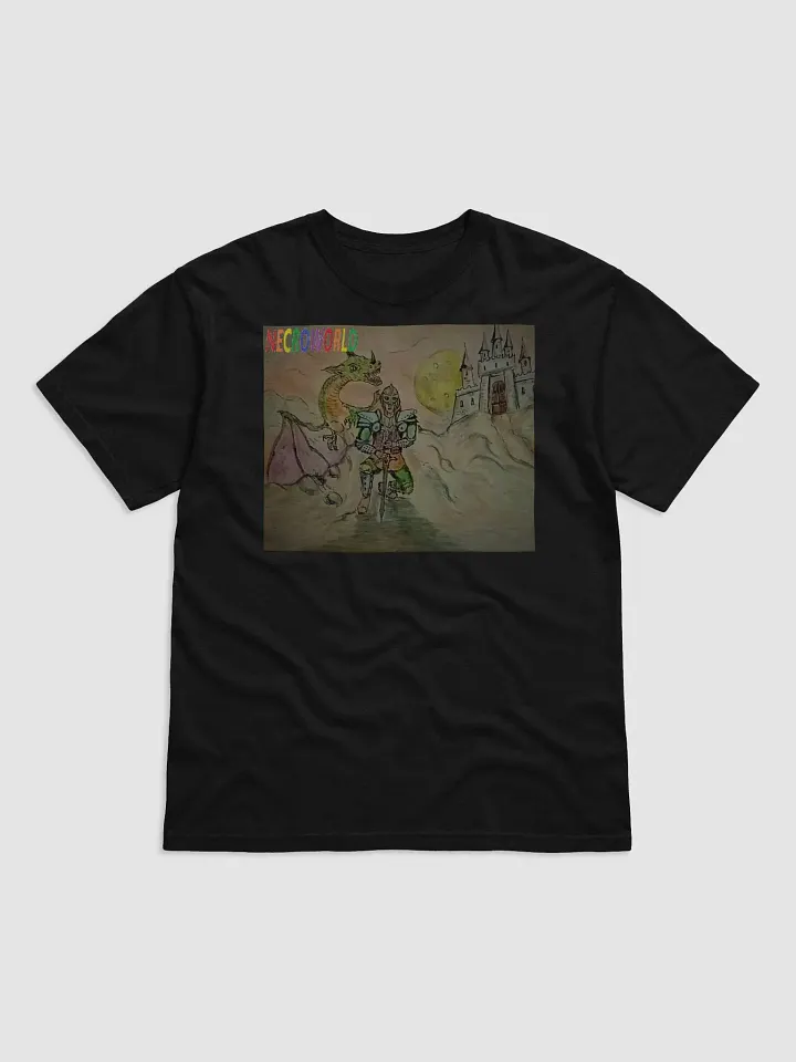 NECROWORLD (Green Knight & Dragon T-Shirt) product image (1)