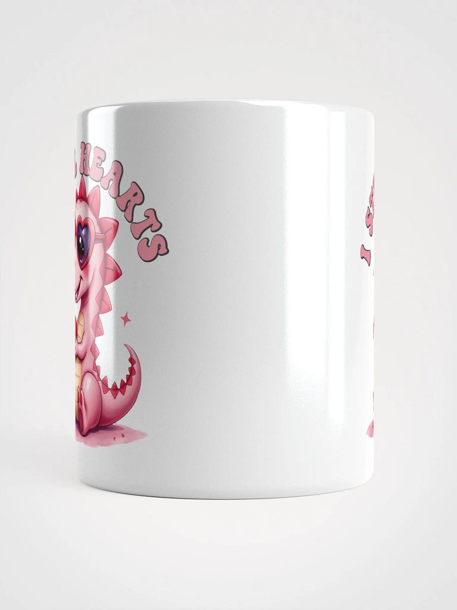 Dino Love White Glossy Mug product image (5)