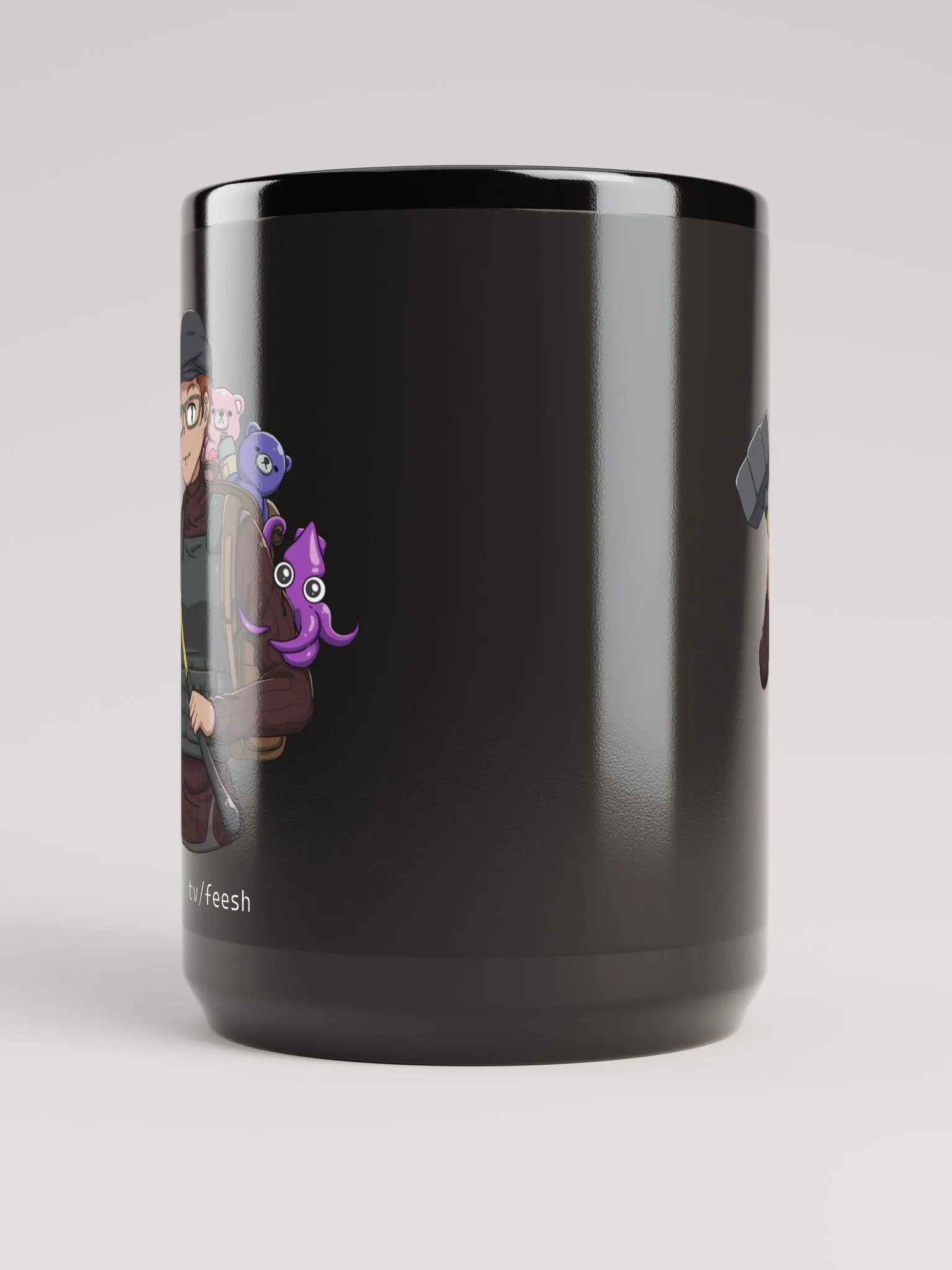 Diane Coffee Mug [black 15oz] product image (5)