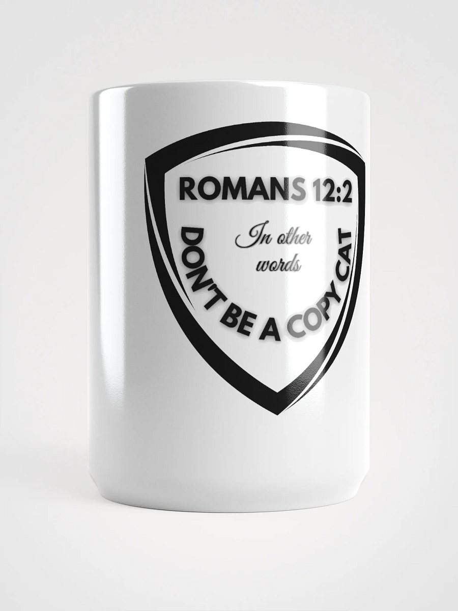 Inspirational Verse White Glossy Mug product image (5)