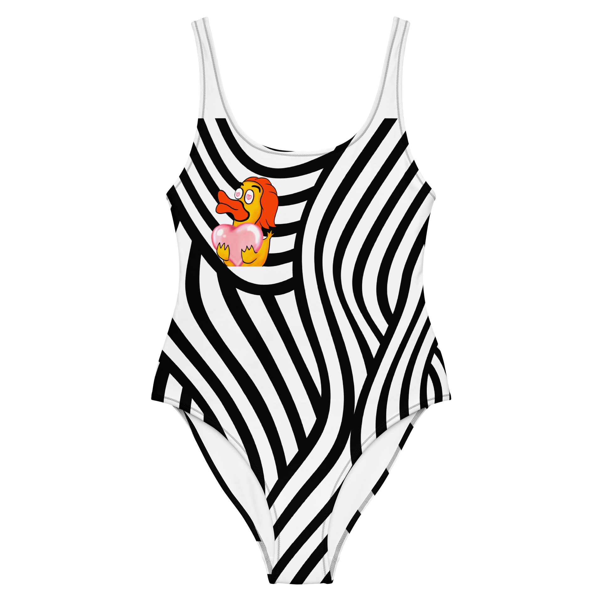 "Squiggly" One Piece Bathing Suit product image (2)