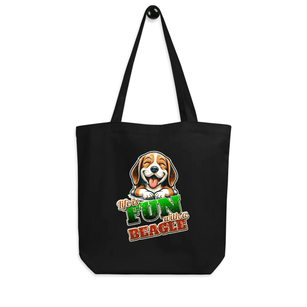 Fun Beagle Eco Tote Bag product image (8)