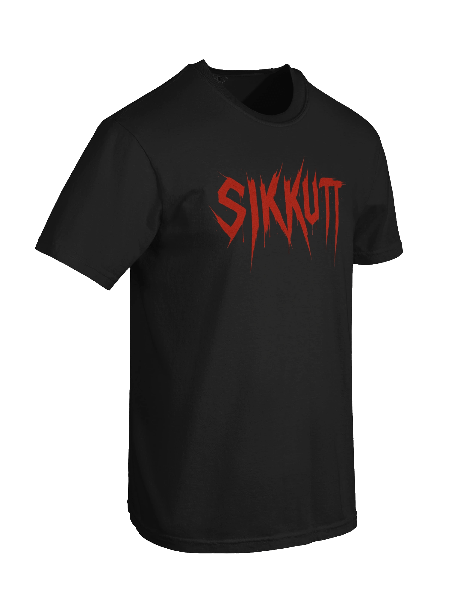 🩸 SikKutt – “Blood Script” Logo Tee product image (4)