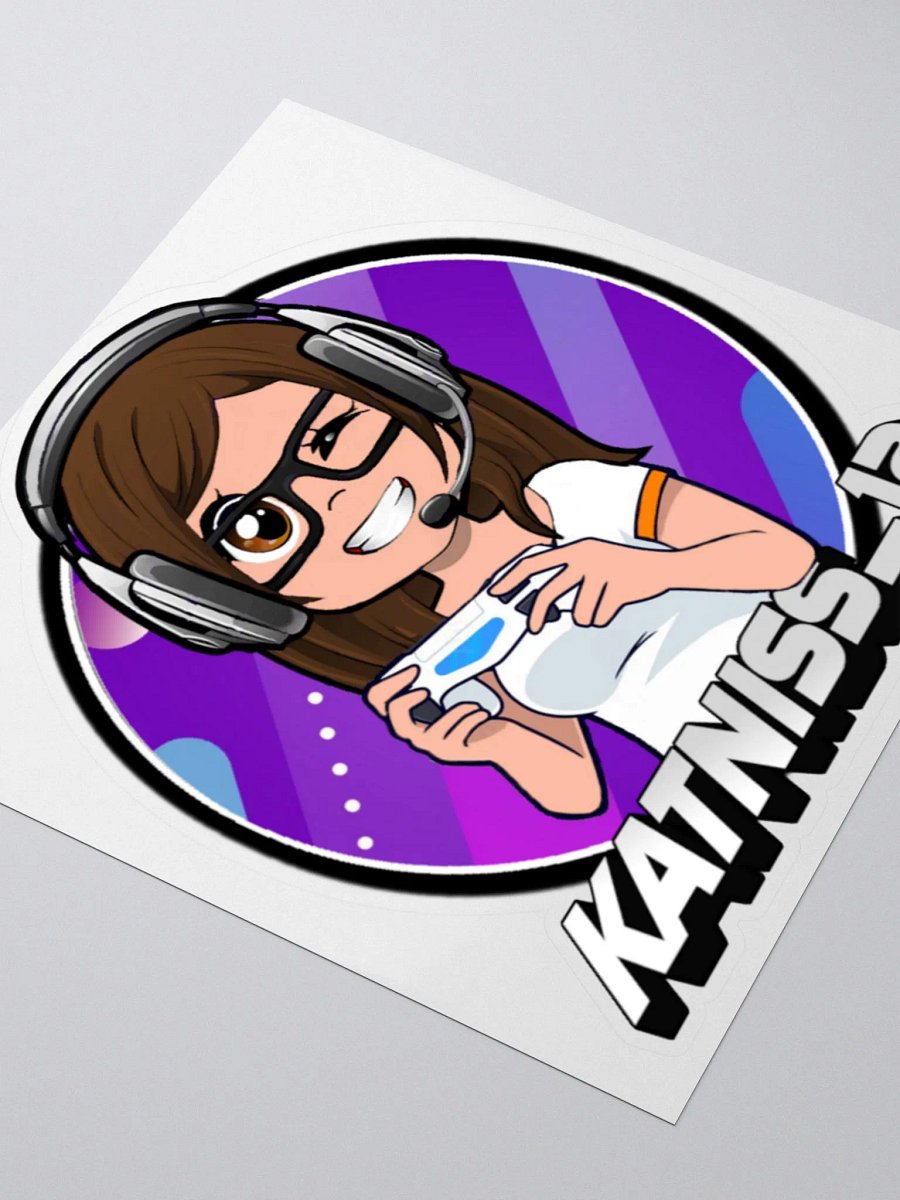 Katniss Gamer Logo Sticker product image (3)