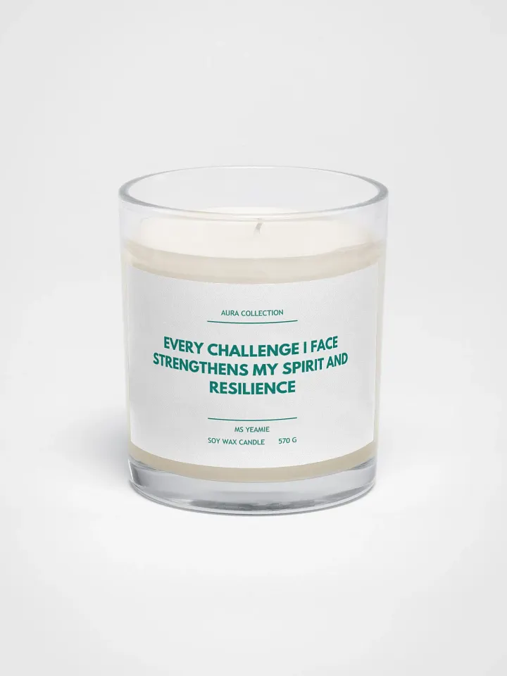 AURA COLLECTION Soy Wax Candle : Strength Your Spirit product image (1)