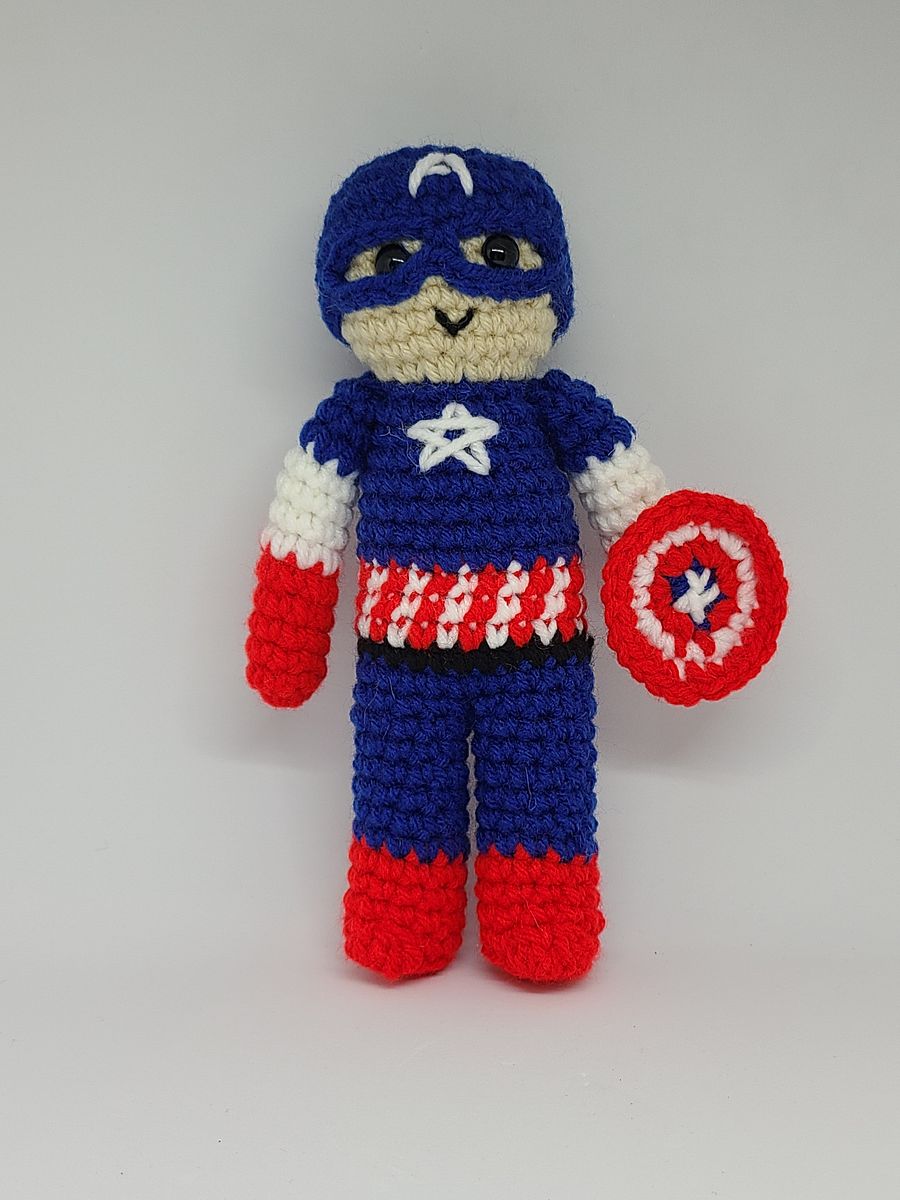 Captain America Doll - PATTERN product image (1)