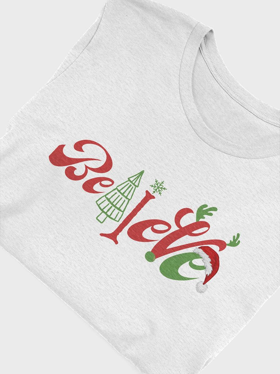 Holiday Believe Festive T-Shirt product image (5)