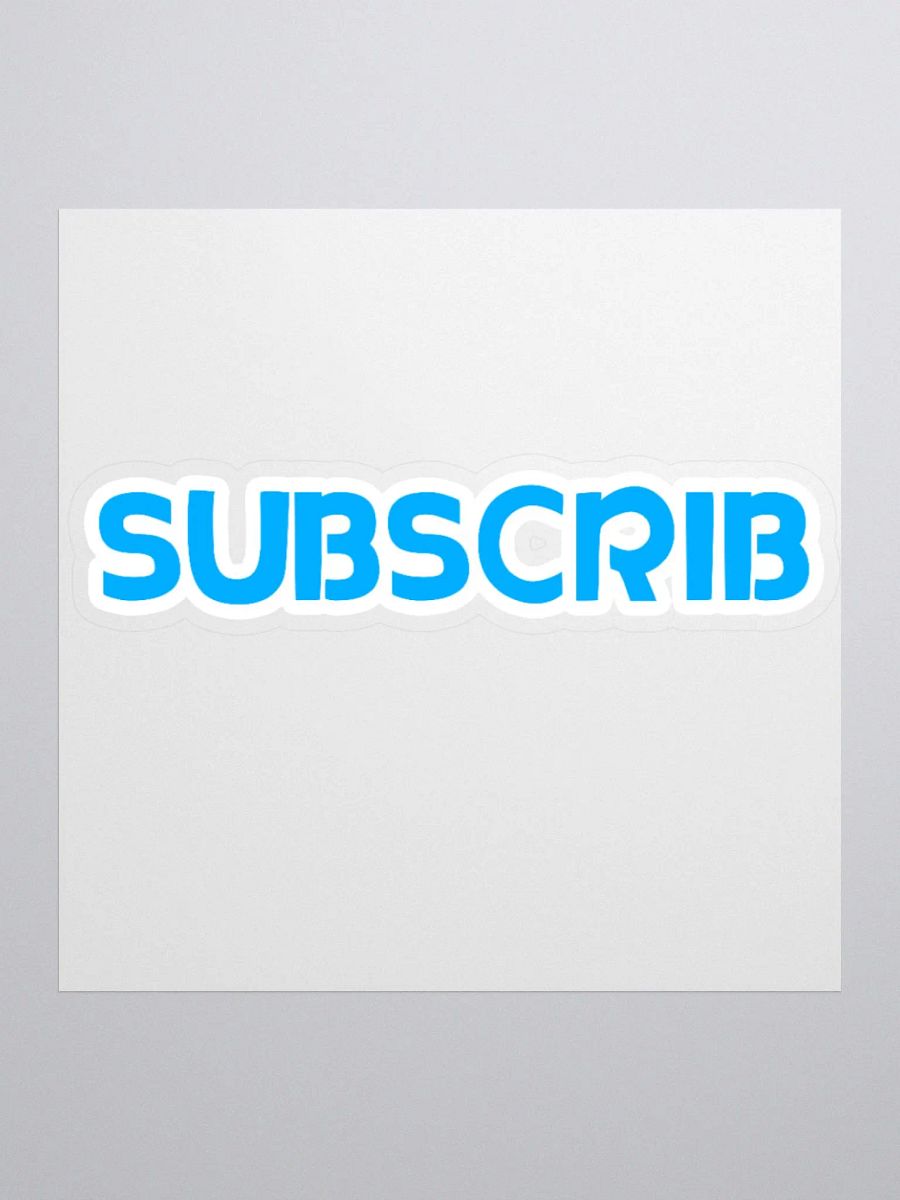 SUBSCRIB STICKER product image (4)