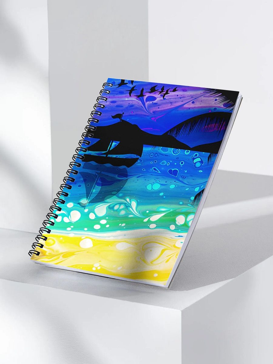 Tropical Escape Spiral Notebook product image (3)