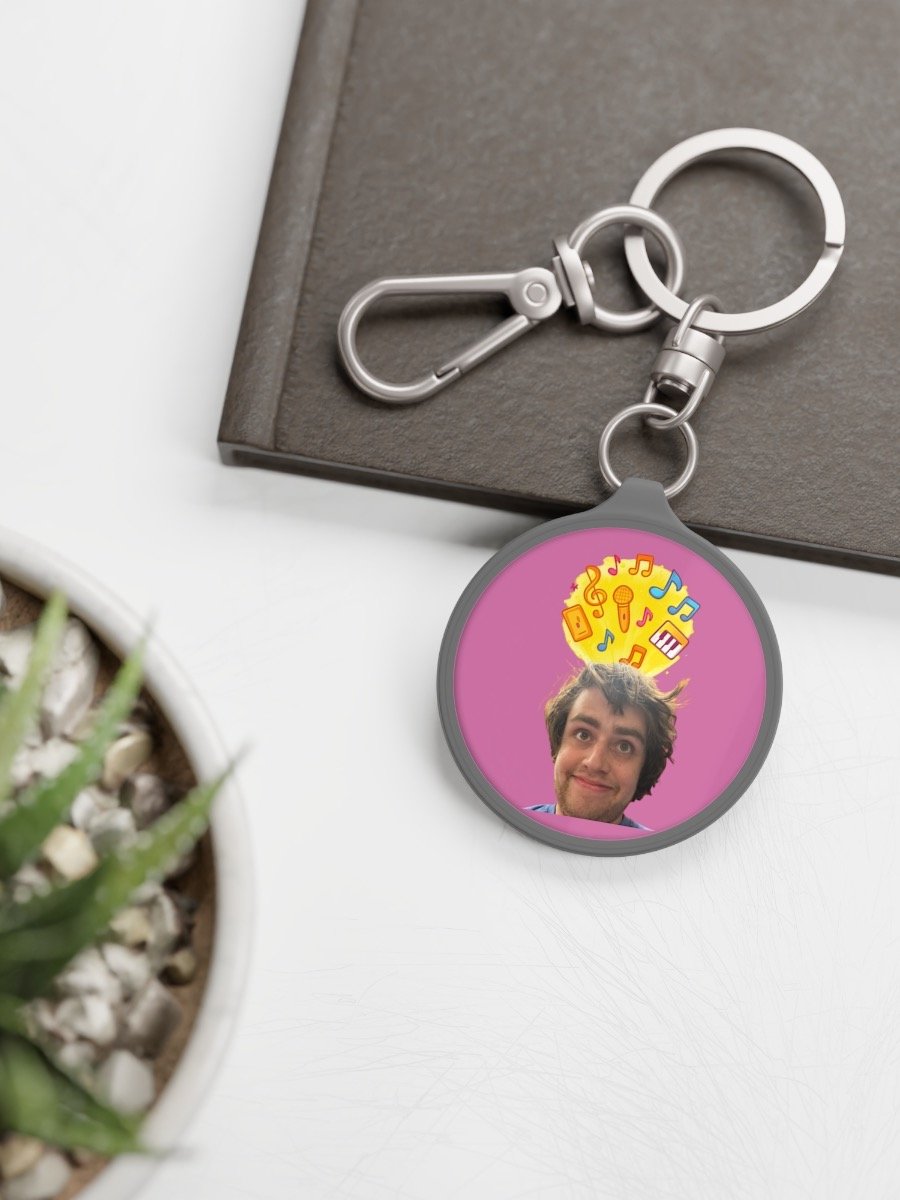 Keyring Tag - TheRealTheWarrior Music Lover Keychain product image (4)
