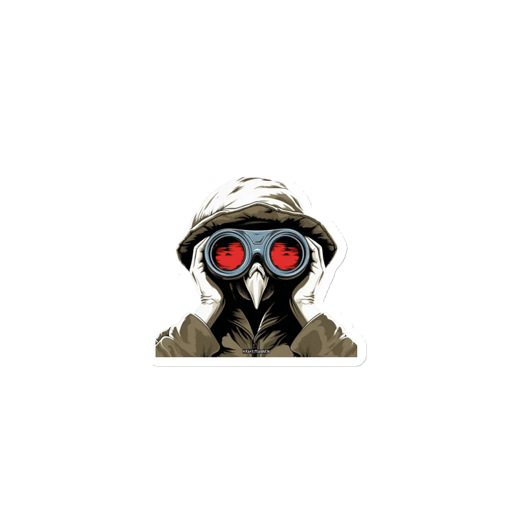 Premium Vinyl Magnet 🔴 Crow Man's Search product image (1)
