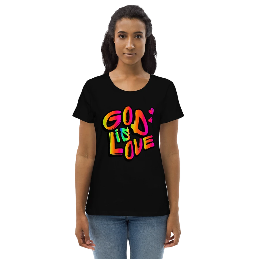 God Is Love- Christian Streetwear Fitted T-Shirt product image (3)