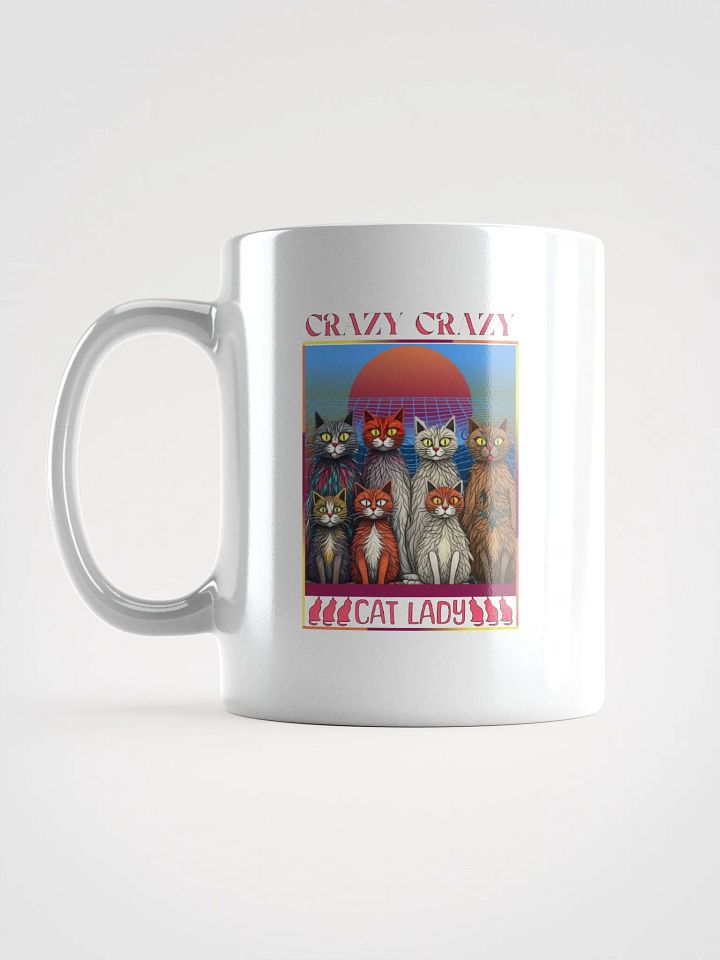 Crazy Crazy Cat Lady Delight Mug product image (1)