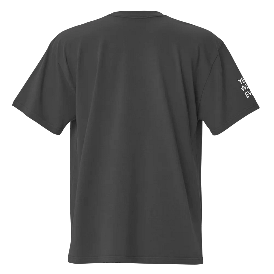 Yeah Whatever Oversized Faded Tee product image (4)